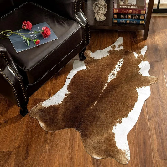 Premium Faux Cowhide Rug